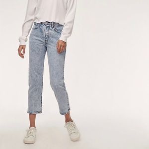 Levi’s 501 crop jeans size 25